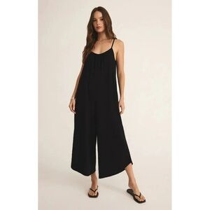 Zsupply flared Black Jumpsuit